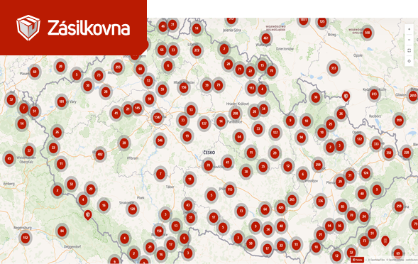 Výdejní místa zásilkovny